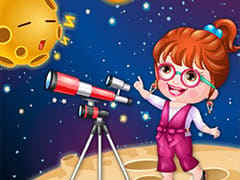Baby Hazel As Astronomer Dressup
