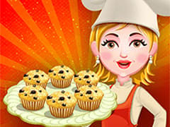Baby Hazel Blueberry Muffins
