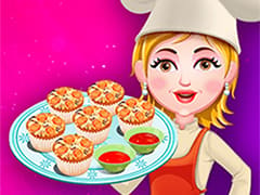 Baby Hazel Pizza Cupcakes