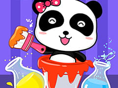 Baby Panda Color Mixing Studio