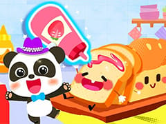 Baby Panda Food Party Dress Up 2