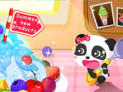 Baby Panda Ice Cream Shop