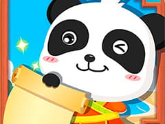 Baby Panda Papermaking
