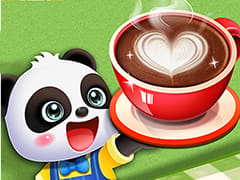 Baby Panda Summer Cafe