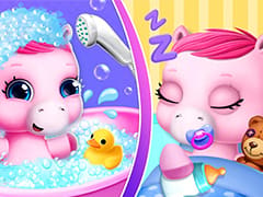 Baby Pony Sisters Virtual Pet Care And Horse Nanny
