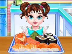 Baby Taylor Sushi Cooking
