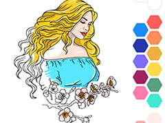 ColorMe 2 Coloring Cute Girls