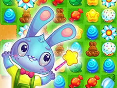 Easter Sweeper Chocolate Bunny Match 3 Pop Games