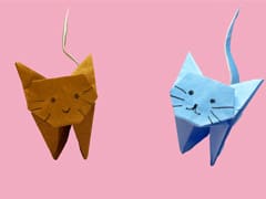 Easy Origami Cat