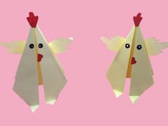 Easy Origami Chicken