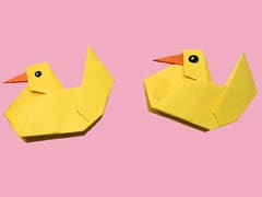Easy Origami Duck