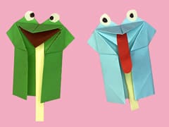 Easy Origami - Frog 2