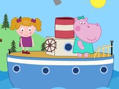 Hippo And Clara Animated Puzzles