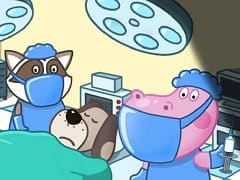 Hippo Doctor Surgeon Hospital For Kids