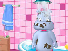 Hippo Pets Care: Bath Time
