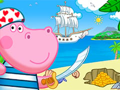 Hippo Pirate Treasure Fairy Tales For Kids 4