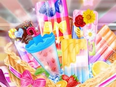Ice Cream Lollipop Maker Cook And Make Food Games