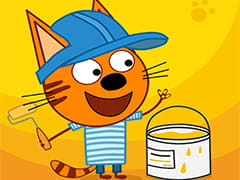 Kid-E-Cats Housework Educational Games For Kids