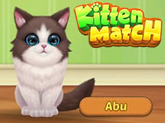 Kitten Match 3 Find Abu In Recreation Room