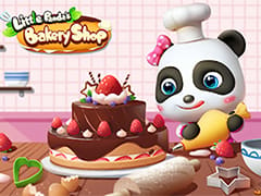 Little Panda Bake Shop Bakery Story 3 Pizza And Cake