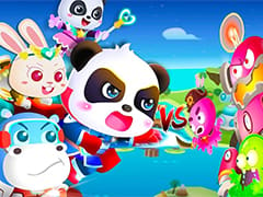 Little Panda Hero Battle Game 2 Unlock All Heroes