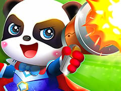 Little Panda Hero Battle Game