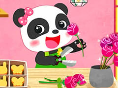 Little Pandas Flowers DIY