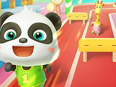 Panda Sports Games For Kids 2 Running And Diving