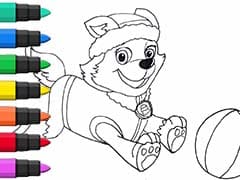 PAW Patrol Everest Coloring And Drawing For Kids
