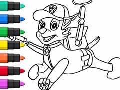 PAW Patrol Rocky Coloring And Drawing For Kids