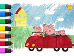 Peppa Pig 23 Coloring Book Compilation For Kids