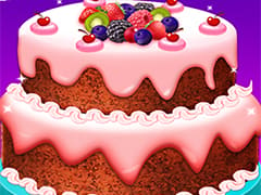 Real Cake Maker Birthday Party Cake Cooking Game