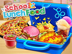 School Lunch Maker Food Cooking Games