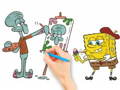 SpongeBob SquarePants 3 Coloring Book Compilation For Kids