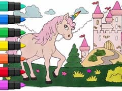 Unicorn Coloring Book Compilation For Kids
