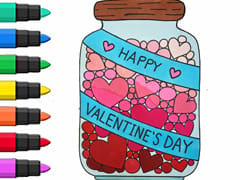 Valentines Day Coloring Book Compilation For Kids