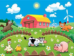 Animals Farm For Kids