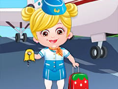 Baby Hazel Air Hostess Dressup