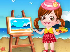 Baby Hazel Artist Dressup