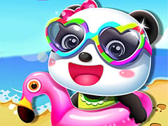 Baby Panda Summer Vacation