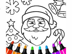 Christmas Coloring Game