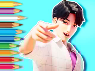 Coloring Book Soda Pop Jinu