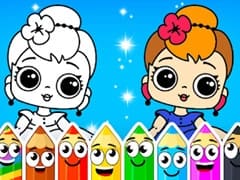 Coloring Dolls