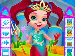 Cute Mermaid Dress Up