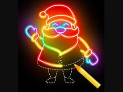 Draw Glow Christmas