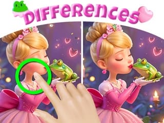 Find The Differences The Frog Prince