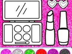 Glitter Beauty Coloring And Drawing