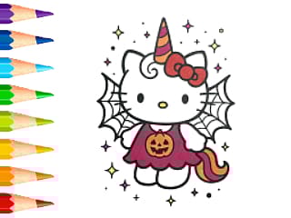 Hello Kitty Halloween Suit