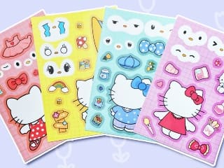 Hello Kitty Paper Dress Up