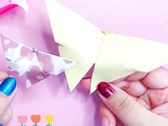 How To Make An Origami Butterfly